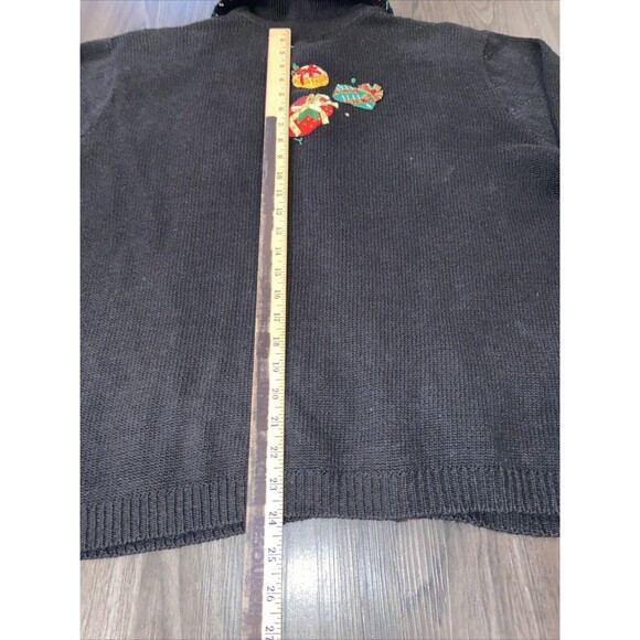 Heirloom Collectibles Vintage Christmas Santa Sweater Size 14/16 - Picture 16 of 16